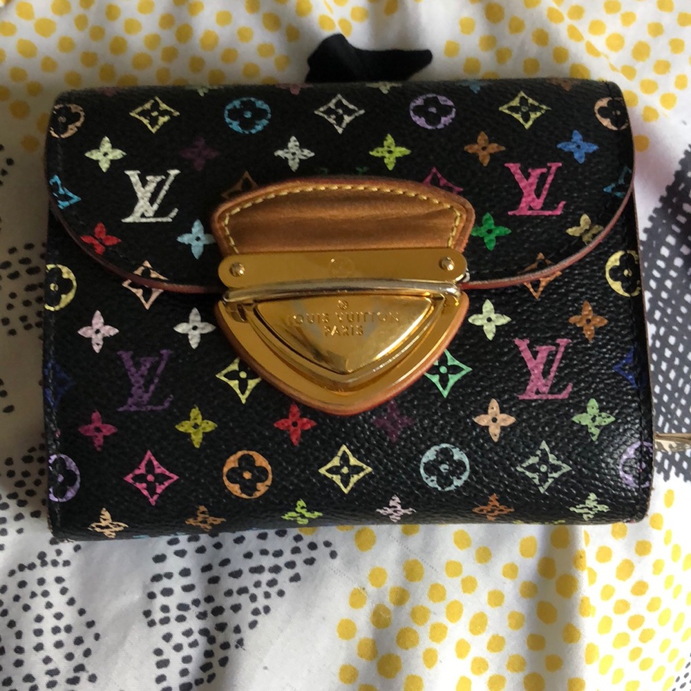 Louis Vuitton koala black wallet